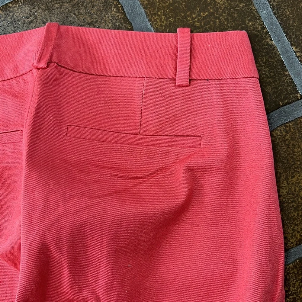 NWT J. By J. Crew Salmon Scalloped Hem Ankle Pant